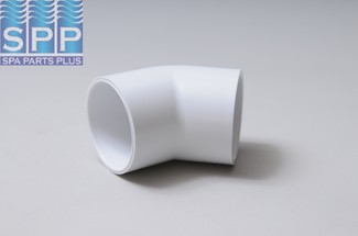 417-020 - Fittings PVC,45 Degree Ell,HUGHES,2 Inch - 417-020