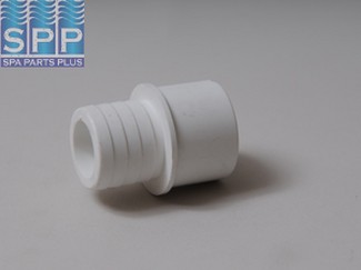 425-1010 - Fittings PVC,Barbed Adapter,WATERW,1 Inch RB x 3/4 Inch S/1 Inch Spg - 425-1010