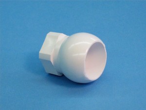 43-0650-02-R000 - Jet Nozzle,JACUZZ,C,P & W,Hydro-Therapy Classice,25E,White - 43-0650-02-R000