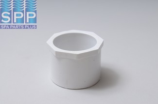 437-292 - Fittings PVC,Reducer Bushing,HUGHES,2-1/2 Inch Spg x 2 Inch S - 437-292