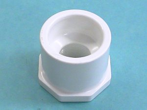 438-210 - Fittings PVC,Reducer,HUGHES,1-1/2 Inch S x 3/4 Inch FPT - 438-210