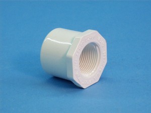 438-211 - Fittings PVC,Reducer Bushing,HUGHES,1-1/2 Inch S x 1 Inch FPT - 438-211