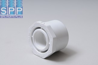 438-249 - Fittings PVC,Reducer Bushing,HUGHES,2 Inch S x 1 Inch FPT - 438-249