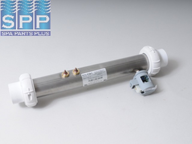 50076 - Heater Assy,BALBOA,Flo Thru,5.5kw,240v,2 Inch x 15 Inch L,w/ 2Psi P/S - 50076