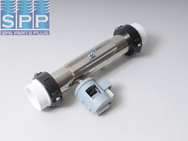 50093 - Heater Assy,BALBOA,(Marquis ADUO),Flo-Thru,1kW,240V,S/S - 50093