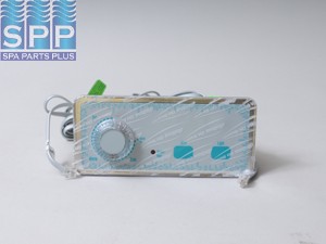 51217 - Spa Side Cntrl,Electr,BALBOA,Analog Duplex,2BTN,Qty 2-7'Cbls - 51217