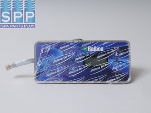 51247 - Spa Side Cntrl,Electr,BALBOA,VL701S,Ser Std,6BTN,LCD,7'Cable - 51247
