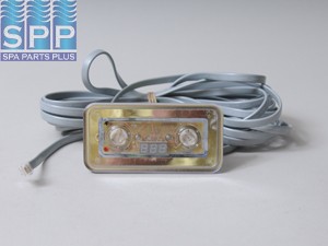 52814 - Spa Side Cntrl,BALBOA,Lite Digital,2BTN,LED,25'Cbl,No Ovrly - 52814