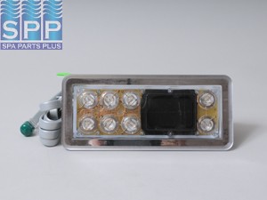 54036 - Spa Side Cntrl,Electr,BALBOA(D-1)DID'96,Dluxe,8BTN,LCD,7'Cbl - 54036