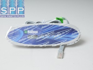 55050 - Spa Side Cntrl,Electr,BALBOA,MVP/VL260 Oval,4 BTN,LCD,7'Cbl - 55050