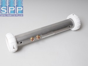 58032 - Heater Assy,BALBOA,SUV(M7),Flo-Thru,SS,240V,4KW,2 Inch x15 Inch L - 58032