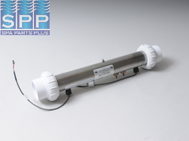 58104 - Heater Assy,BALBOA(M7)VS/EL,Flo-Thru,S/S,4.0kW,240V,2 Inch x 15 Inch - 58104