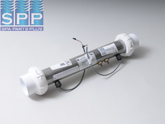 58209 - Heater Assy,BALBOA,Flo Thru(M7)5.5kw,240v,2 Inch x15 Inch L,w/Sensors - 58209