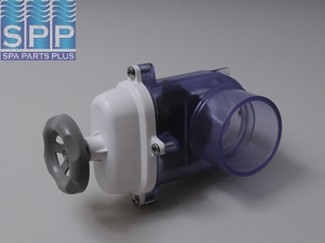 600-2300 - Valve Assy,WATERW,(Gate),2-1/2 Inch S x 2-1/2 Inch Spg,Wht - 600-2300