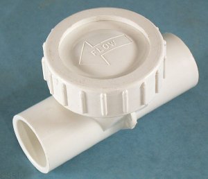 600-4000 - Valve Assy,WATERW,(Tee,Check,Air),Flapper,1 Inch S x 1 Inch S - 600-4000