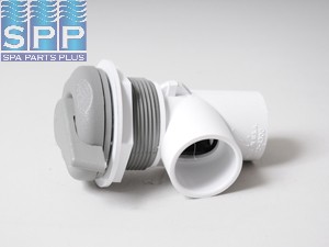 600-4227 - Valve Assy,WATERW,Vert 1 Port (Divrtr),Top Acc,5 Scllpd,1 Inch - 600-4227