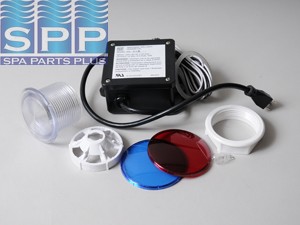 630-1115 - Light Assy,WATERW,3-1/2 Inch Face,2-1/2 Inch Hole,Complete Kit w/Lens - 630-1115