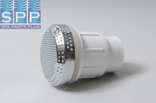 640-3319-CRM - Suction Assy,WATERW,Non-VGB,Hi-Flo,3-3/4 Inch Dia Cover,98GPM,Chr - 640-3319-CRM