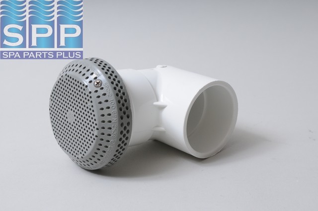 640-3347 - Suction Assy,WATERW(Non VGB)Hi-Flo,3-3/4 Inch Dia Cover,100GPM - 640-3347