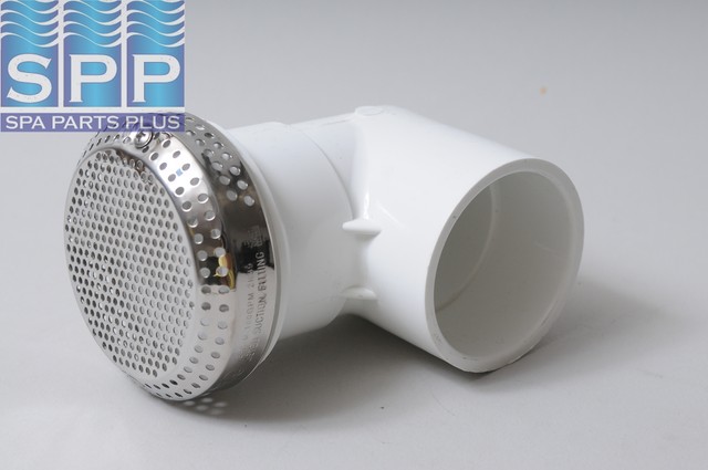 640-3350 - Suction Assy,WATERW(Non VGB)Hi-Flo,3-3/4 Inch Dia Cover,100GPM - 640-3350