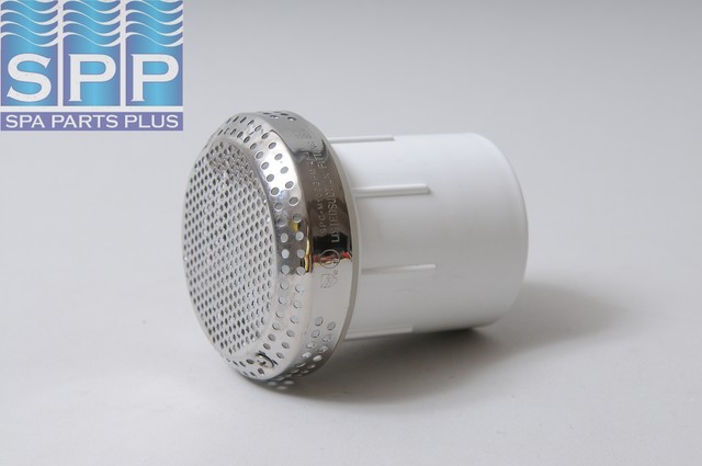 640-3380 - 2 Inch Straight Adapter Nut, Polished St - 640-3380