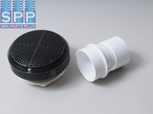 640-3631V - Suction Assy,WATERW,VGB,Super Hi-Flo,5 Inch Dia.Cover,232GPM,Blk - 640-3631V