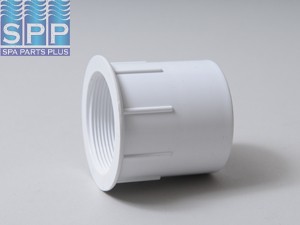 642-4160 - Suction Fitting,WATERW,Hi-Flo,2 Inch S Straight Nut Adapter - 642-4160