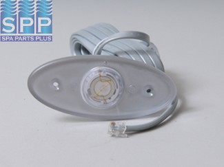 650-0476 - Spa Side Cntrl,Electr,MARQUIS(Balboa)Zone 1,1BTN Aux,18'Cbl - 650-0476