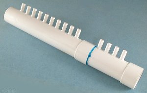6540-782 - Manifold PVC,Air,SUNDANCE,1-1/2 Inch S x Dead End(14)3/8 Inch RB - 6540-782