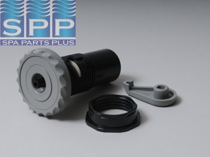 660-3567 - Air Control,WATERW,Top Accss Scallop,1 Inch P,1-5/8 Inch Hole,Gray - 660-3567