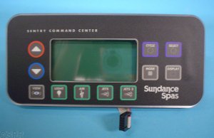 6600-892 - Spa Side Cntrl,Electr,SUNDANCE,800/850(3/93-1999)11BTN,LCD - 6600-892