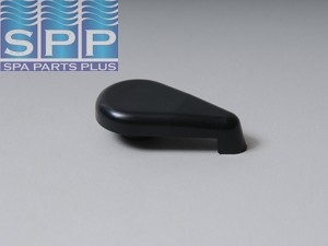 662-2071 - Air Control Handle,WATERW,Top Access Scallop,1 Inch ,Blk - 662-2071