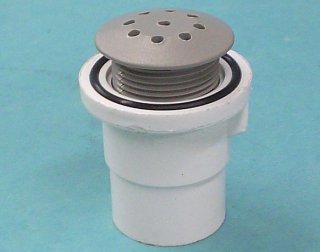 670-2337 - Air Injector,WATERW,Straight Body,1-1/8 Inch H,1 Inch Spg,Gray - 670-2337
