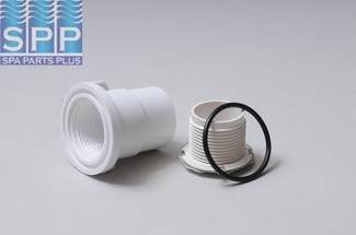 670-2380 - Air Injector,WATERW,Straight Body,1-1/8 Inch H,1 Inch Spg,S/S - 670-2380