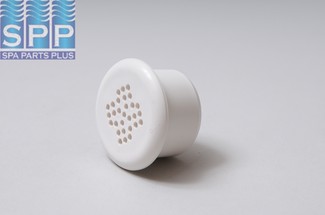 672-2000 - Air Injector,WATERW,Strght Body Inch Gunite Inch ,1-1/8 Inch H,1 Inch Spg,Wht - 672-2000