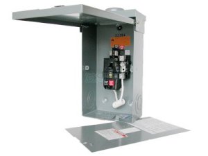 70010-50 - GFCI Assy,SQUARE D,Raintite Enclosure,240V,50Amp - 70010-50