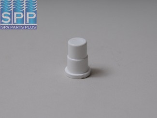 715-9860 - Fittings PVC,Barbed Plug,WATERW,3/4 Inch B,White - 715-9860