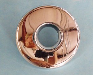 916-1001B - Escutheon, Chrome, w/Spacer - 916-1001B