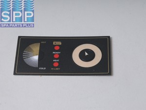 930113-101 - Spa Side Overlay,LEN_GO,Y2K,1BTN,No Readout For 931213-000 - 930113-101