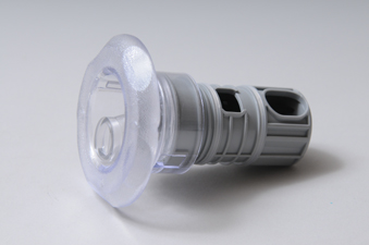 950399 - Jet Internal,AMERIC,Luxury,Turbo Swirl,Txt Emerald Cut,Clear - 950399