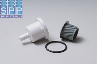 AP-9BG - Air Injector,AIRPRO,Top-Flo,9 Hole Cap,1 Inch Hole,3/8 Inch B,Gray - AP-9BG