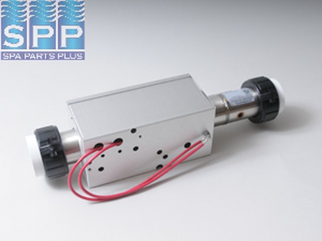 B24055XLSC - Heater Assy,C/S/H/E,Flo-Thru,5.5KW,240V,2 Inch x 15 Inch w/Enclosure - B24055XLSC