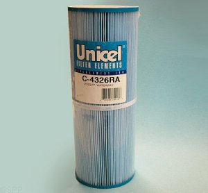 C-4326RA - Filter Cartridge,UNICEL,25 Sq Ft,4-15/16 Inch OD x 13-5/16 Inch Long - C-4326RA