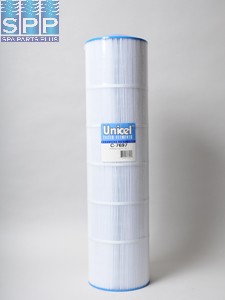C-7697 - Filter Cartridge,UNICEL,155 Sq Ft,7-1/2 Inch OD x 29-1/16 Inch Long - C-7697