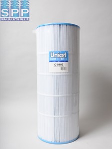 C-9403 - Filter Cartridge,UNICEL,150 Sq Ft,9-15/16 Inch OD x 25-5/16 Inch Long - C-9403