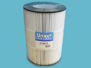 C-9475 - Filter Cartridge,UNICEL,75 Sq Ft,9-15/16 Inch OD x 14-1/4 Inch Long - C-9475
