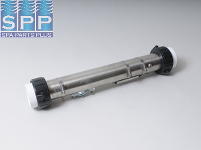 C2400-5000-P - Heater Assy(Universal)Flo-Thru,SS,4.0kW,240V,2 Inch x 15 Inch L,No PS - C2400-5000-P