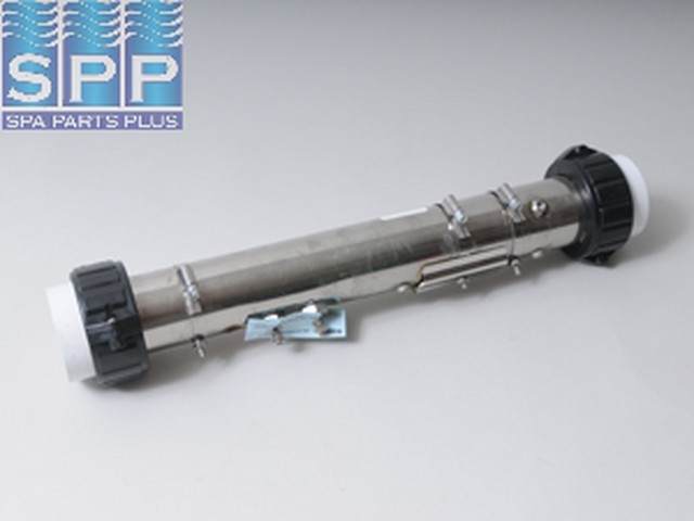 C2450-5000-P - Heater Assy,(Universal)Flo-Thru,SS,4.5kW,240V,2 Inch x 15 Inch L,NoPS - C2450-5000-P