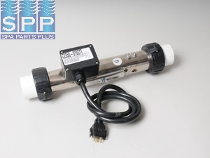 C2550-0103TT - Heater Assy(Arctic Spa)Flo-Thru(Titanium)5.5kW,240V,2 Inch x 12 - C2550-0103TT