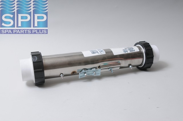 C2550-3101 - Heater Assy,Gecko M-Class,Flo-Thru,SS,5.5kW,240V,3 Inch x 15 Inch L - C2550-3101